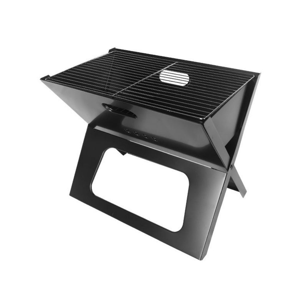 chungfu outdoor  Campfire Folding Grill Station Heat Resistant Charcoal Smoker Griddle Grill with Ash Catcher for Backpacker's BBQ