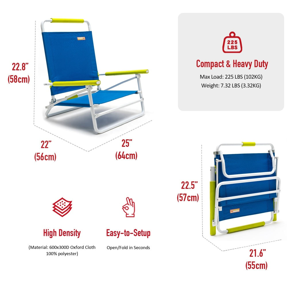 chungfu outdoor Lightweight aluminum folding beach chair