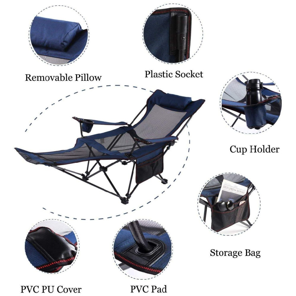 chungfu outdoor Outdoor portable lightweight folding beach chair with cup holder