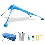 chungfu outdoor  Beach Tent Sunshade Camping, Each Canopy Sun Shelter UPF50+ Portable for Outdoor Family Camping-Fishing- Picnic