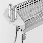 chungfu outdoor Popular Indoor Outdoor Garden Smokeless Charcoal Grill with Smoker Stack Trolley Barbecue