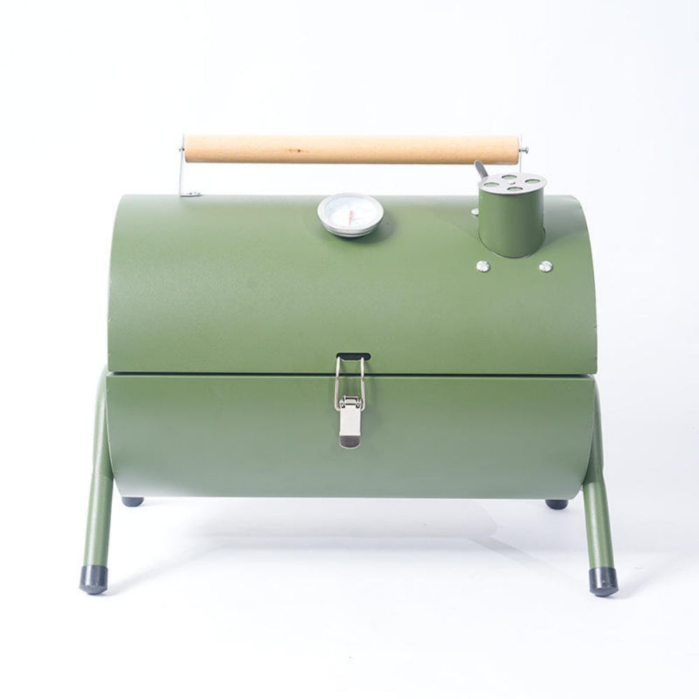 chungfu outdoor Portable Electric Folding Camping Barbecue Grill with Thermometer Outdoor Slow-cooking Stove