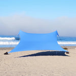 chungfu outdoor Quadrangle Beach Tent Portable Camping UV Protection Beach Leica Canopy Sunscreen Shade Tent