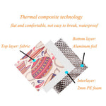 chungfu outdoor  Bohemian Blanket Mat Boho Picnic Blanket Outdoor Waterproof Polar Fleece Portable Canvas Waterproof Side protection