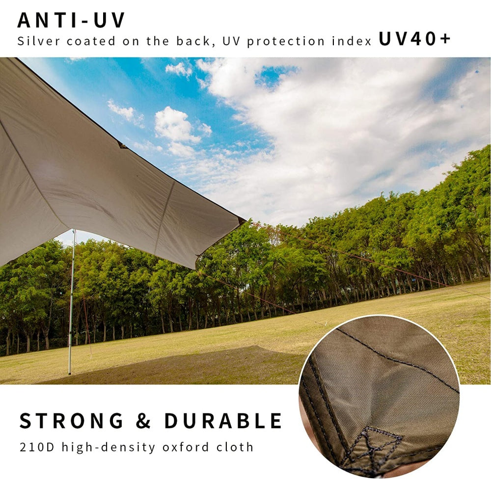 chungfu outdoor Hammock Accessories Very Quick Setup with Included Stakes and Carry Bag Windproof Camping Picnic