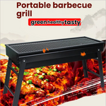 chungfu outdoor Thickened Iron Barbecue Grill Portable Smokeless Folding Outdoor Camping Rack Household Charcoal Grill
