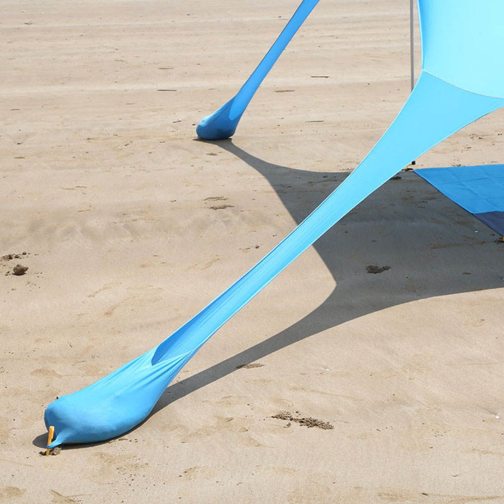 chungfu outdoor Portable Polyester Beach Tent Lightweight Sun Shade Canopy for Outdoor Protection