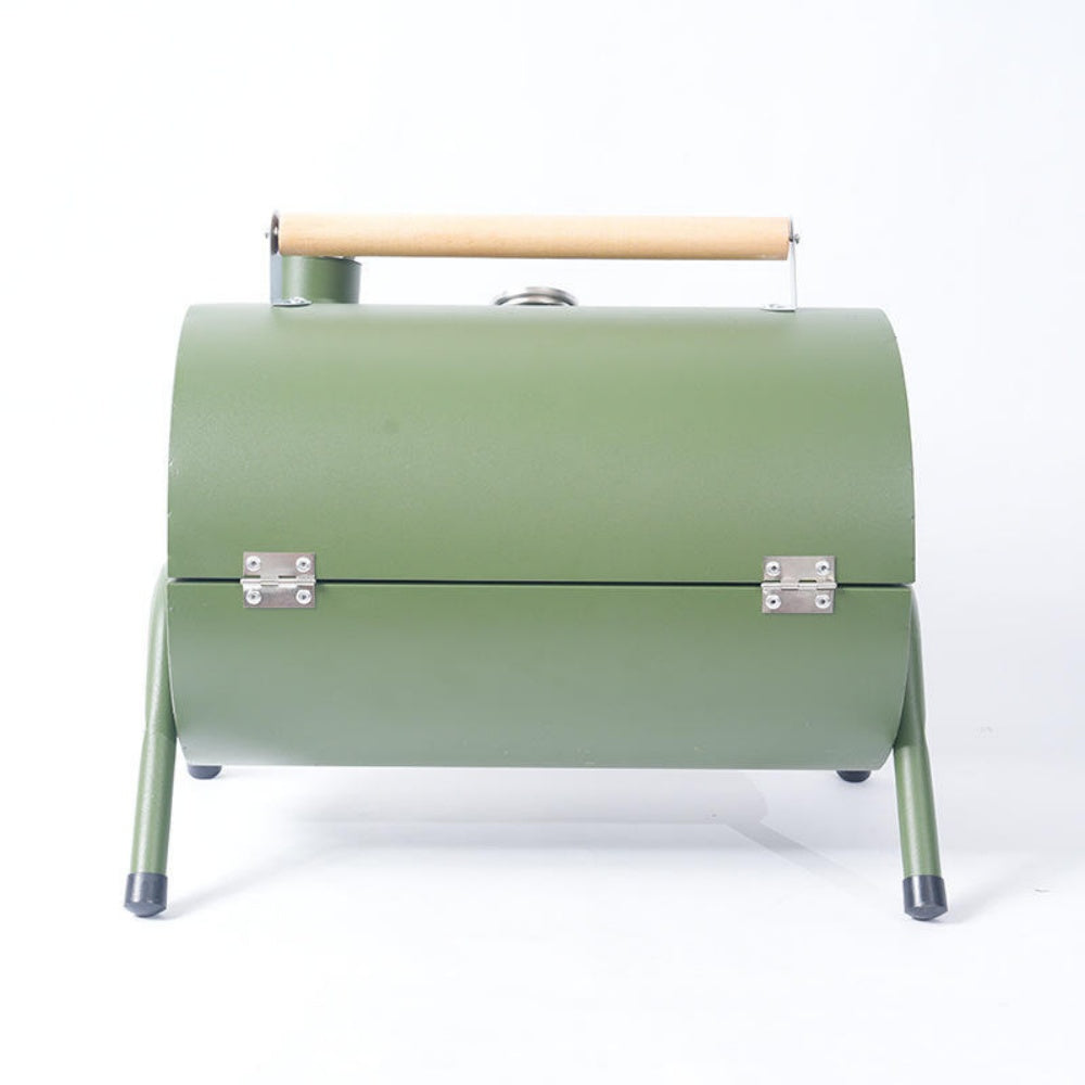 chungfu outdoor Portable Electric Folding Camping Barbecue Grill with Thermometer Outdoor Slow-cooking Stove