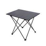chungfu outdoor Outdoor Picnic Ultra Light Hiking Folding Camping Aluminum Camping Beach Folding Table with Storage Bag