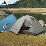 chungfu outdoor Professional Ultra-Light Single-Person Hiking Tent Outdoor Rainproof Sunproof Double Camping Style for Mountaineering