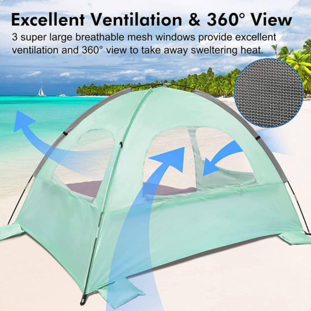 chungfu outdoor Custom Logo Modern Outdoor Camping Tent Instant Pop-Up Feature Waterproof Polyester Fabric Windproof Anti-UV Awning