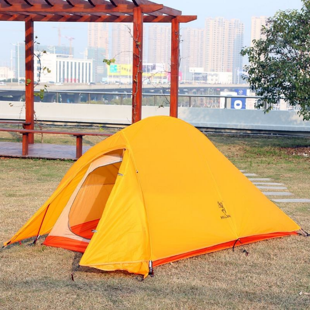 chungfu outdoor OEM Outdoor Tent for 2 People Ultra-clear Double Layer Rainproof Ultra-light 20D Summer Tent