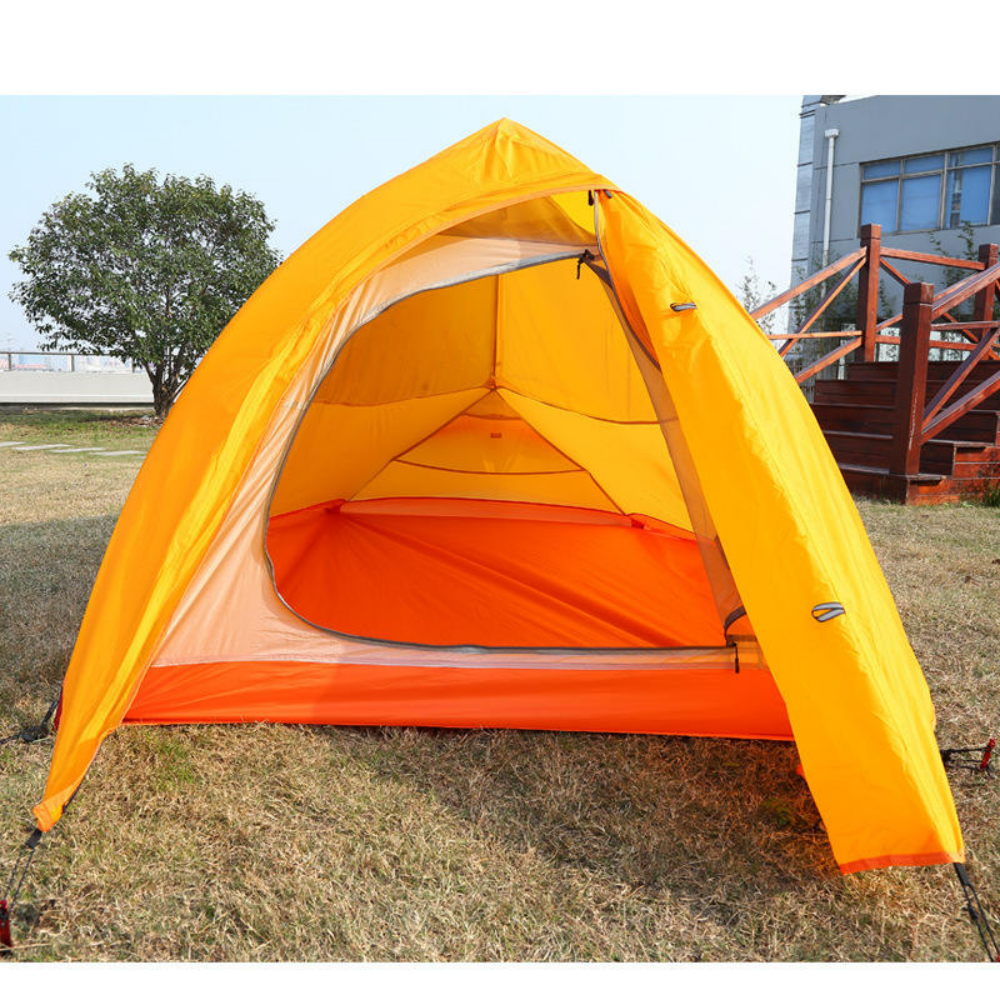 chungfu outdoor OEM Outdoor Tent for 2 People Ultra-clear Double Layer Rainproof Ultra-light 20D Summer Tent
