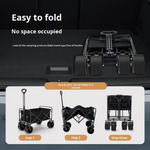 chungfu outdoor Customizable Outdoor Camping Cart Folding Grocery