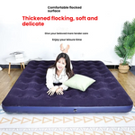 chungfu outdoor Blue Classic Flocked Single Person Folding Mattress for Indoor and Outdoor Use