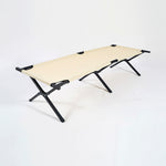 chungfu outdoor Outdoor aluminum folding luxury adult bed 600D camping hiking double-layer fabric