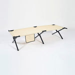 chungfu outdoor Outdoor aluminum folding luxury adult bed 600D camping hiking double-layer fabric