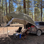 chungfu outdoor Camping Car Tent for Truck Aluminum Pole Car Tent Umbrella Tailgate Car Tent