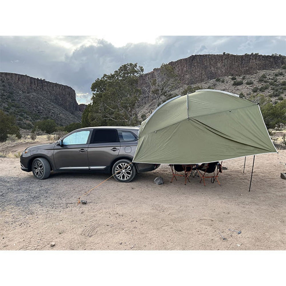 chungfu outdoor Camping Car Tent for Truck Aluminum Pole Car Tent Umbrella Tailgate Car Tent
