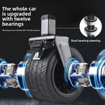 chungfu outdoor Large Capacity Double-Layer Design Outdoor Camping Trolley Hand-Pushed Campsite Equipment